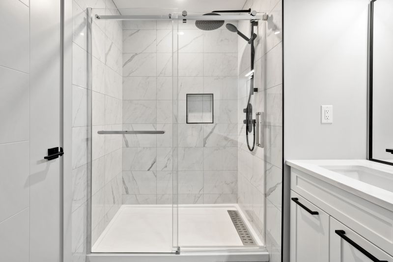 Elegant Shower Niche